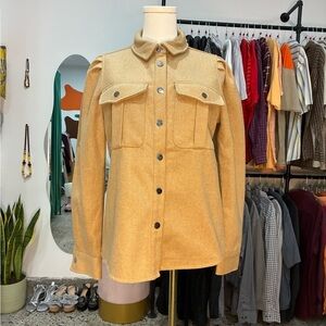 Only Tan Utility Jacket for Women